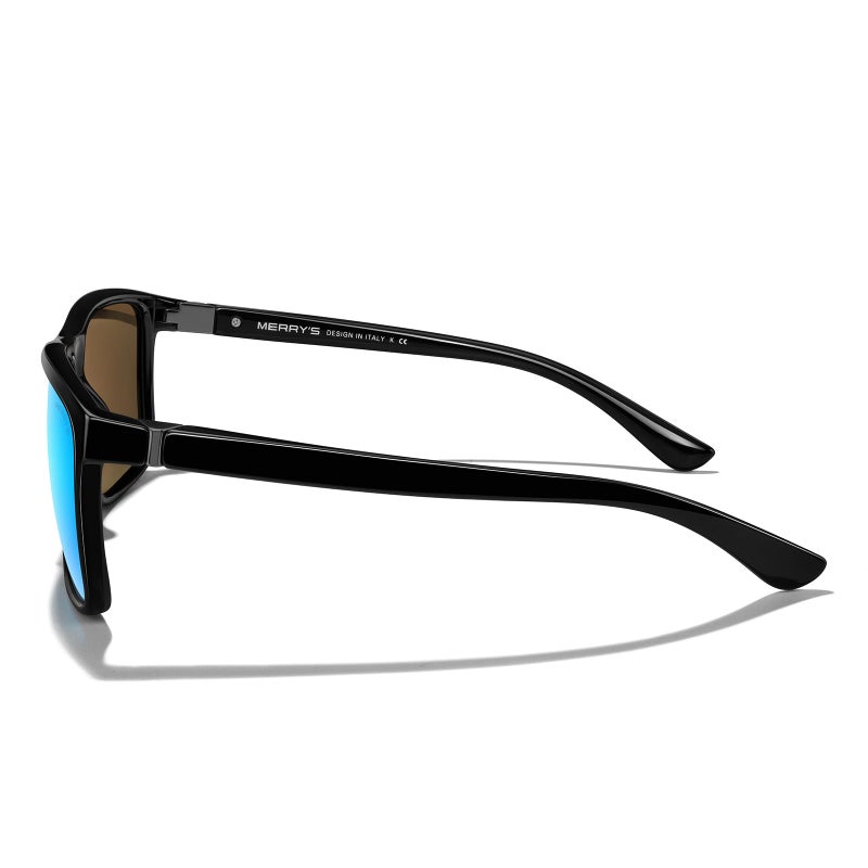 MERRY'S Rectangular Polarized Sports Sunglasses for Men Women Cycling Driving Fishing UV400 Protection S8225 - Image 3